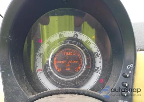 2013 Fiat 500 Pop from USA, damaged, VIN 3C3CFFAR8DT546117